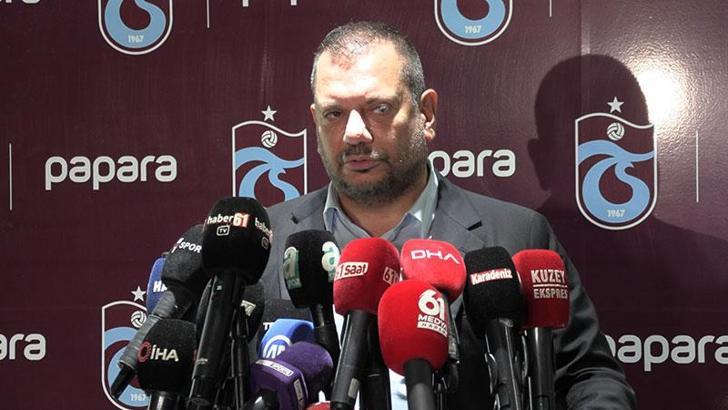 Ertuğrul Doğan: Trabzonspor maçlarında arkadaşların gözlerine bir şey oluyor