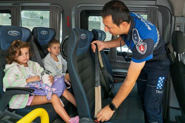 İzmir'de öğrenci servislerine denetim