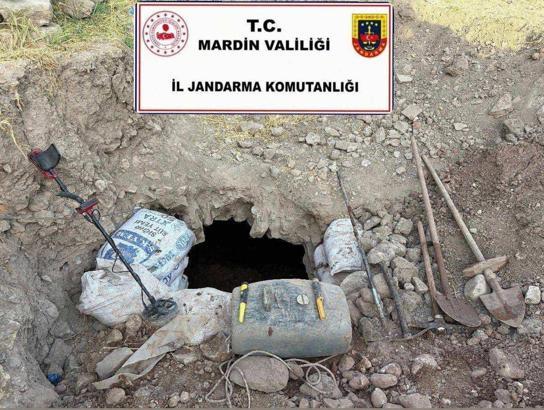 Mardin’de tarihi eser operasyonu: 4 gözaltı