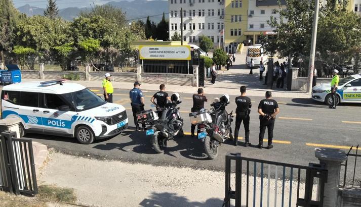 Osmaniye'de okul çevrelerinde dron destekli denetim