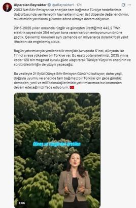 10 yılda güneş ve rüzgardan 442,2 teravatsaat elektrik üretildi