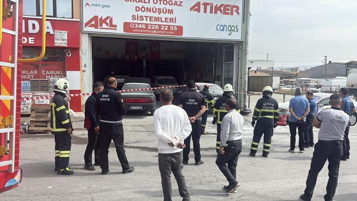 Oto LPG dönüşüm servisinde patlama: 5 yaralı