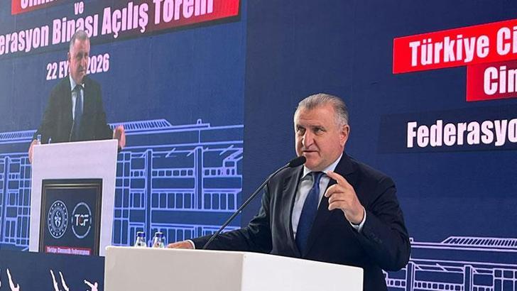Bakan Bak: Türkiye Cimnastik Federasyonu binası ve cimnastik salonu 2 yılda tamamlandı