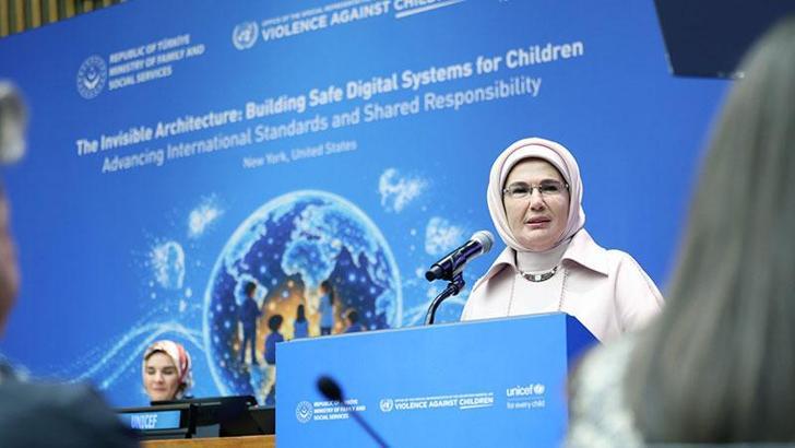 Emine Erdoğan: Çocuğun güvenliğini sağlama sorumluluğu hepimizindir