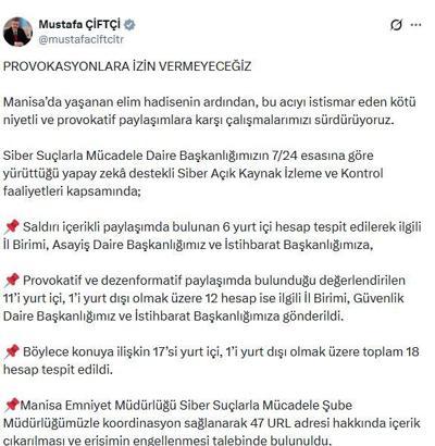Manisa'da okul yakınında silahla ateş açıldı; 11 yaralı (4)