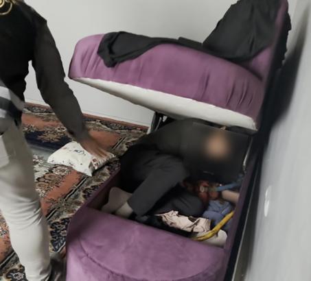 15 yıl hapisle aranan cezaevi firarisi, bazanın içinde yakalandı