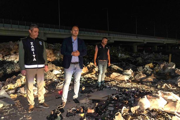 Bornova'da kaçak moloz dökümüne karşı seferberlik