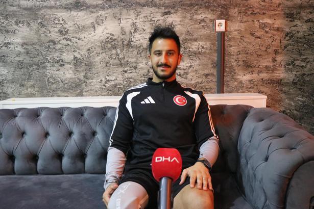 Eyüp Alparslan: Milli takımda başarılı olup, Dünya Kupası’nı kazanmak istiyorum