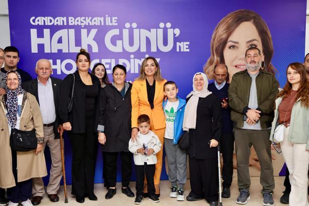 Başkan Yüceer, Halk Günü'nde Çerkezköylülerle bir araya geldi