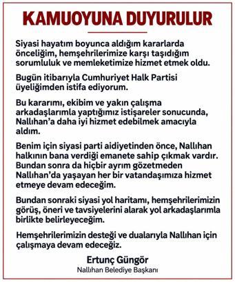 Ankara'da 8 ilçe belediye başkanı CHP'den istifa etti (3)