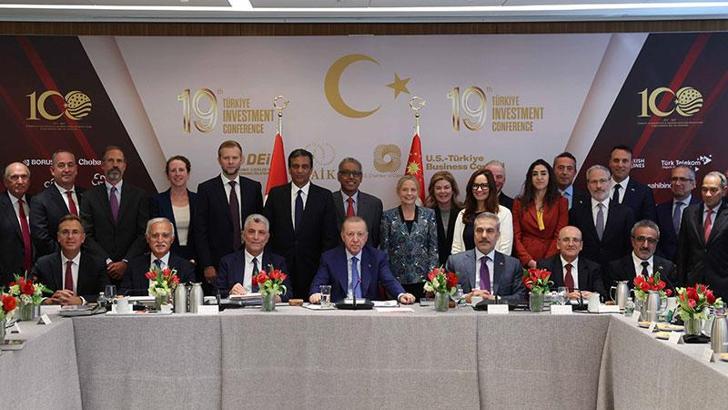 Cumhurbaşkanı Erdoğan: ABD ile 100 milyar dolarlık ticaret hacmi hedefimize kısa sürede ulaşacağımıza inanıyorum