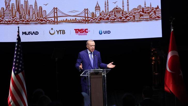 Cumhurbaşkanı Erdoğan, Türk ve Kardeş Toplulukları Buluşması'nda konuştu