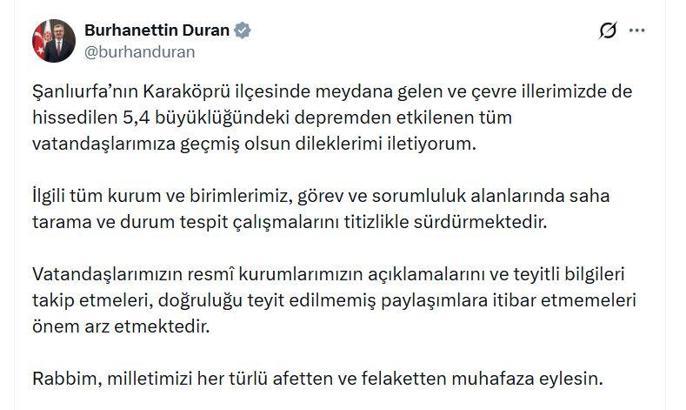 Şanlıurfa'da 5.4 büyüklüğünde deprem (6)
