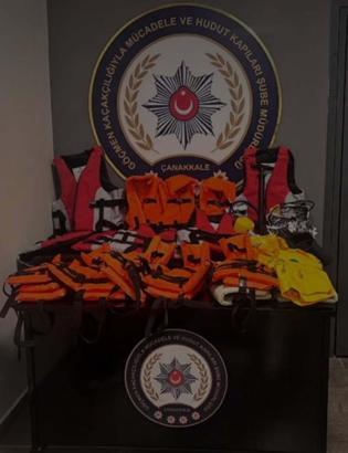 Çanakkale'de 1 haftada 109 kaçak göçmen yakalandı, 8 organizatör tutuklandı