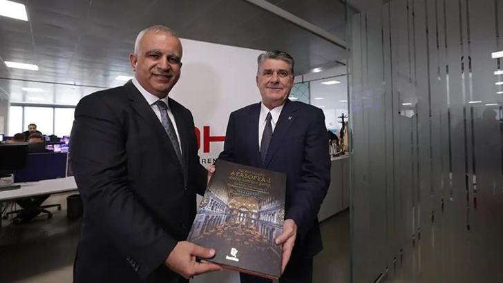 Beşiktaş Başkanı Serdal Adalı’dan Demirören Haber Ajansı'na ziyaret