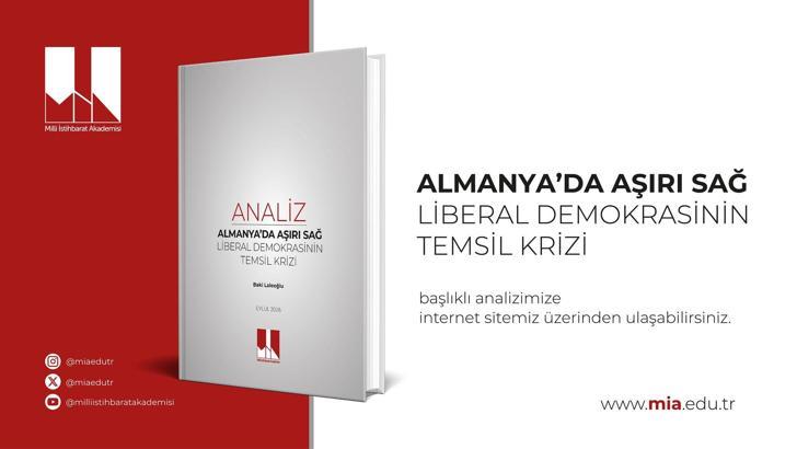 Milli İstihbarat Akademisi'nden 'Almanya'da Aşırı Sağ' analizi