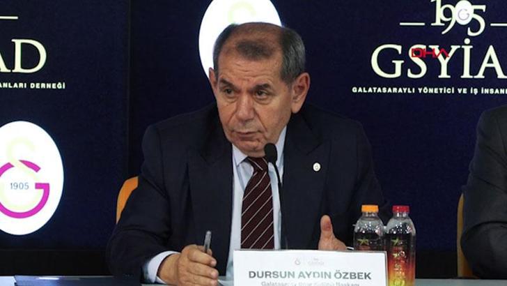 Dursun Özbek: Galatasaray’ın bu seneki şampiyonluğuna hizmet edecek transferler yaptığımızı düşünüyorum