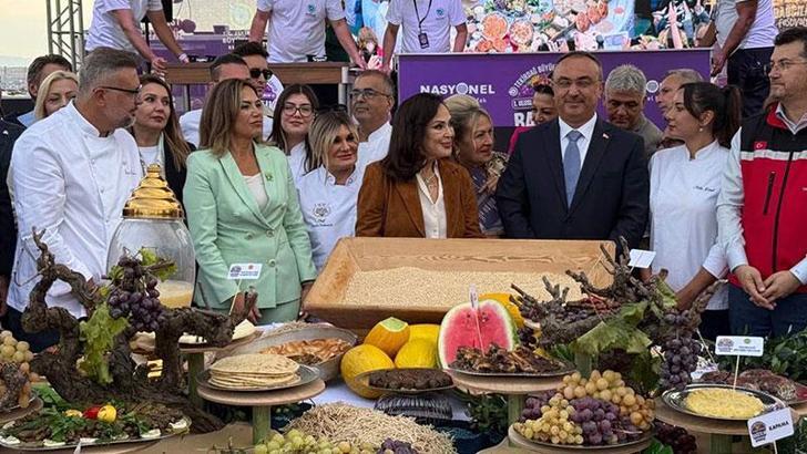 Tekirdağ'da Uluslararası Gastronomi ve Bağcılık Festivali başladı
