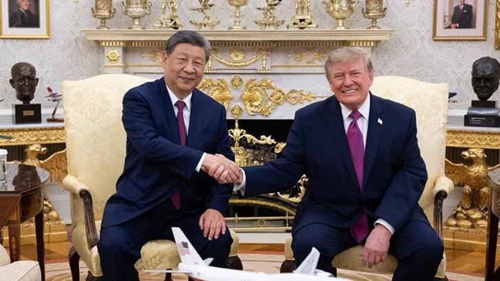 Trump: Şi ile görüşmemiz dostluk, güç ve başarı doluydu