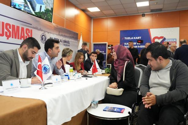 Tuzla’da vatandaşlar taleplerini Başkan Bingöl’e iletti