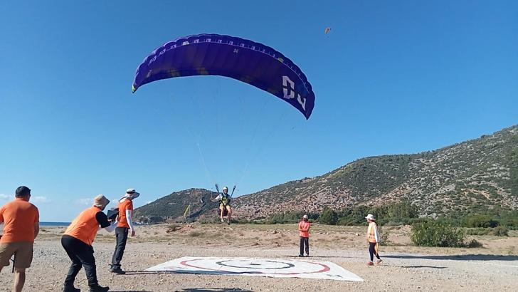 Anamur'da yamaç paraşütü şampiyonası ve milli takım seçmeleri