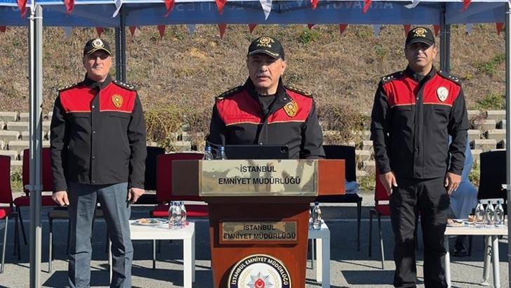 Motosikletli polis timlerinin son dersini İl Emniyet Müdürü Selami Yıldız verdi