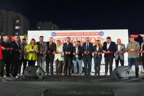 Sancaktepe'de Fatih Koru Parkı hizmete açıldı