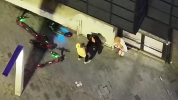 Beyoğlu'nda asayiş denetimi; fuhuş pazarlığı dronla tespit edildi