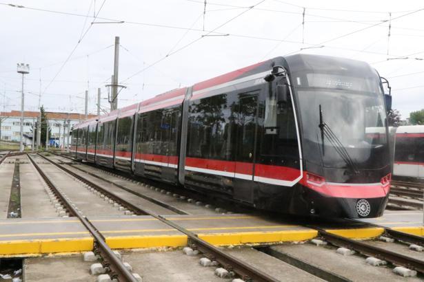 Samsun’un yeni tramvayları yüzde 74 yerli üretim