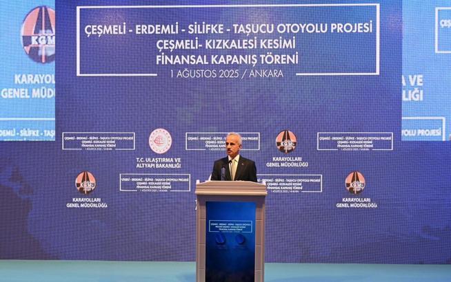 Bakan Uraloğlu: Çeşmeli-Erdemli-Silifke-Taşucu Otoyolu'nda seyahat süresini 18 dakikaya düşüreceğiz