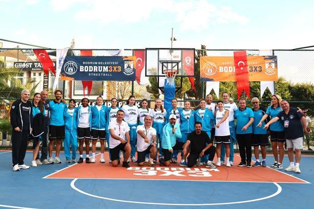 Bodrum 3X3 Streetball Turnuvası ödül töreniyle sona erdi
