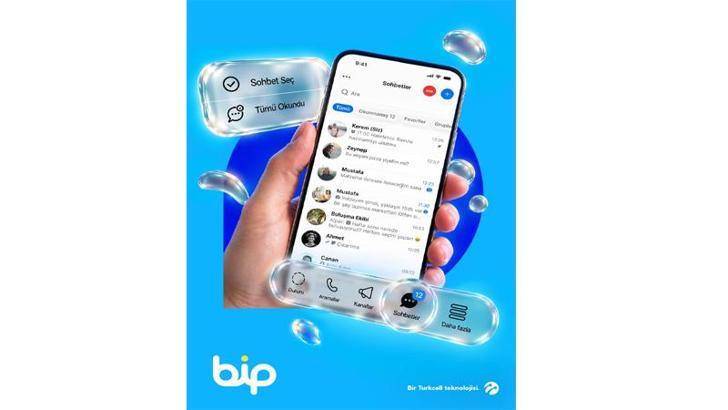 BiP, iPhone için Liquid Glass arayüzünü kullanıma sundu