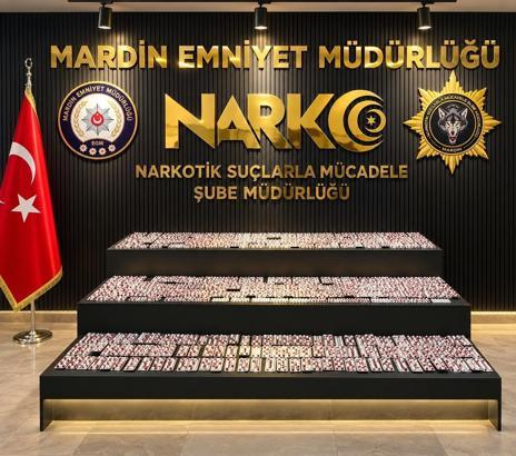 Mardin’de uyuşturucu operasyonunda 2 gözaltı
