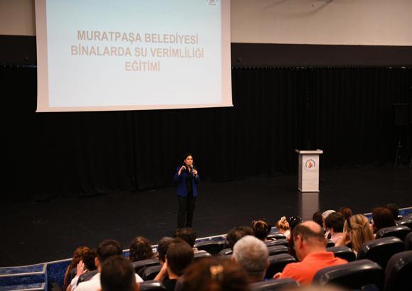 Muratpaşa Belediyesi personeline ‘Mavi Su Seferberliği’ eğitimi