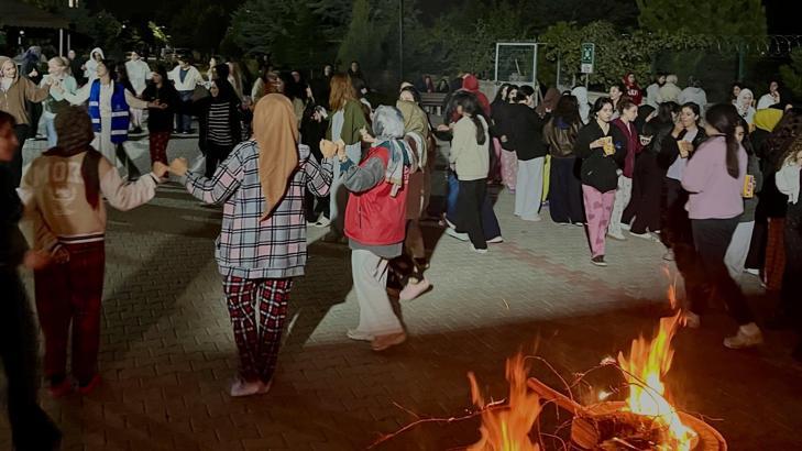 Üniversite öğrencilerine karşılama etkinliği