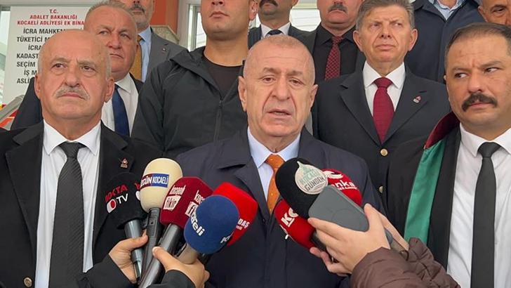 Ümit Özdağ, Kocaeli'de hakim karşısına çıktı