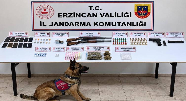 Erzincan’da torbacı operasyonu; 10 gözaltı