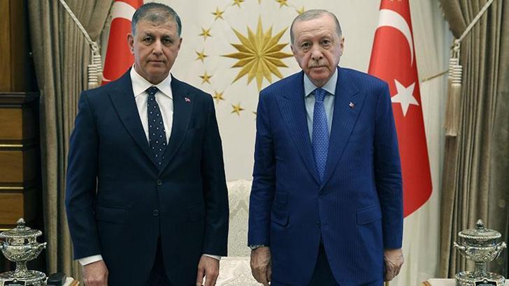 Cumhurbaşkanı Erdoğan, Cemil Tugay'ı kabul etti
