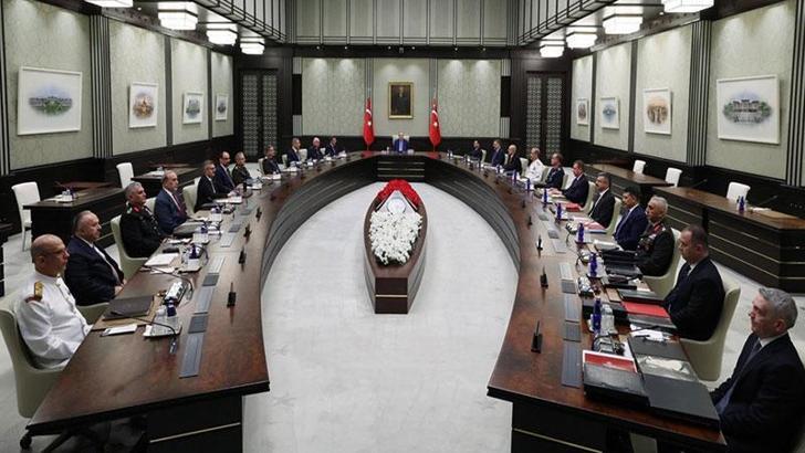 MGK Bildirisi: Terörsüz Türkiye ve Terörsüz Bölge için atılan adımlar değerlendirildi