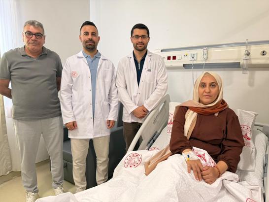 Mardin’de işitme kaybı yaşayan hasta, üzengi kemiği ameliyatıyla sağlığına kavuştu