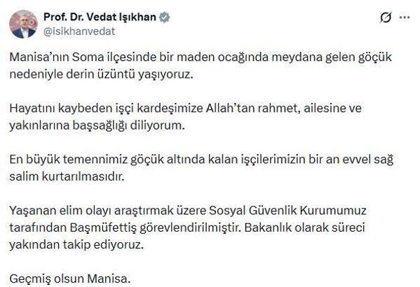 Manisa'da maden ocağında göçük: 1 ölü (6)