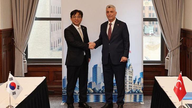 Bakan Bolat, Güney Koreli mevkidaşı Park Jung-Sung ile görüştü