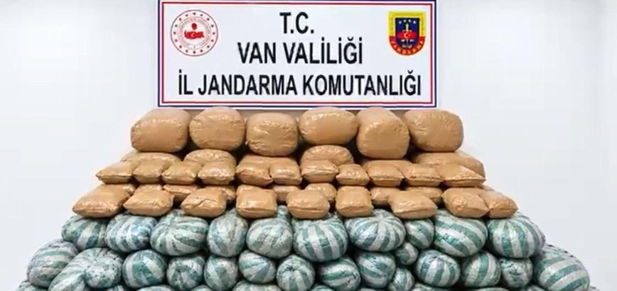Van'da 517 kilo uyuşturucu madde ele geçirildi: 1 gözaltı