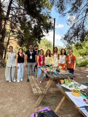 Hataylı depremzede çocuklar ekoterapi ile doğayla buluştu