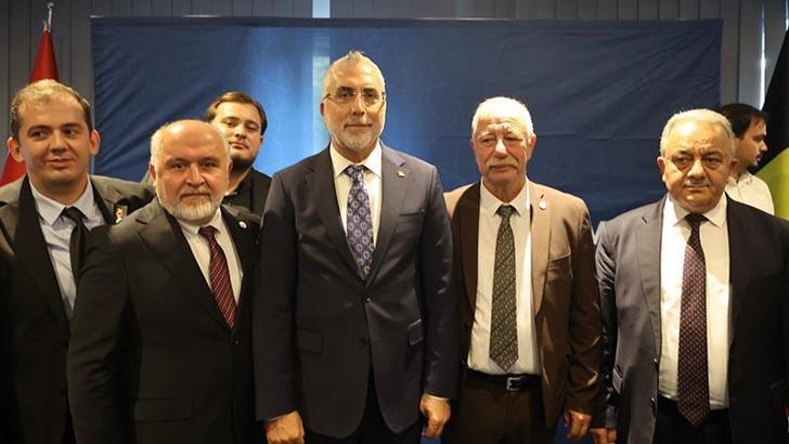 Bakan Işıkhan, Brüksel’de UID Belçika Bölge Başkanlığı’nı ziyaret etti