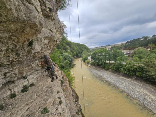 9 subay ve 1 astsubay Gürcistan’da dağcılık kursunu başarıyla tamamladı