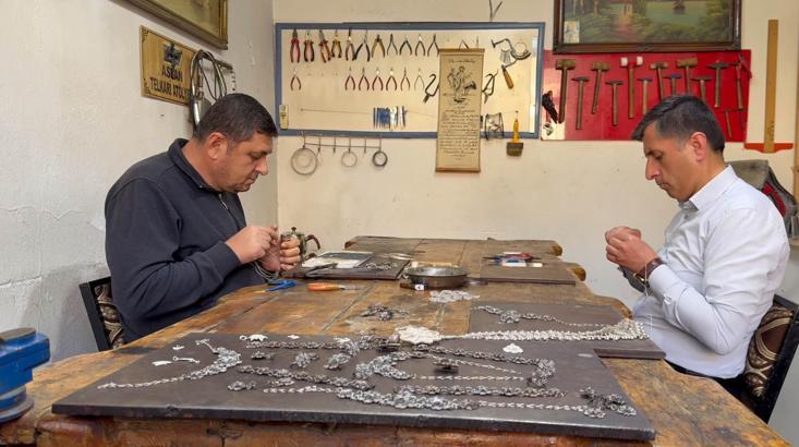Midyat’ın 3 bin yıllık telkari sanatına turist ilgisi