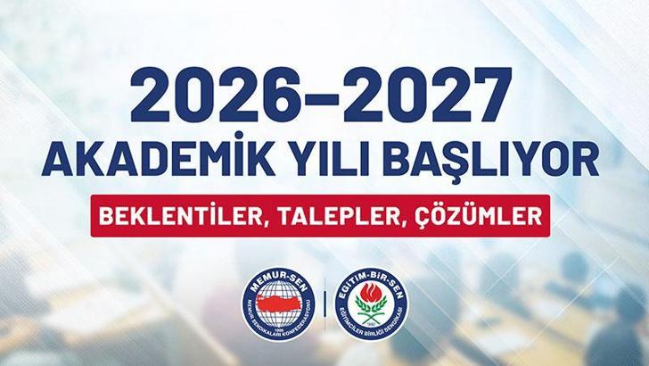 Eğitim-Bir-Sen’den 2026-2027 akademik yıl açıklaması