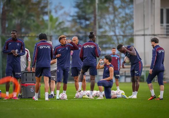 Trabzonspor, Samsunspor maçı hazırlıklarını sürdürdü
