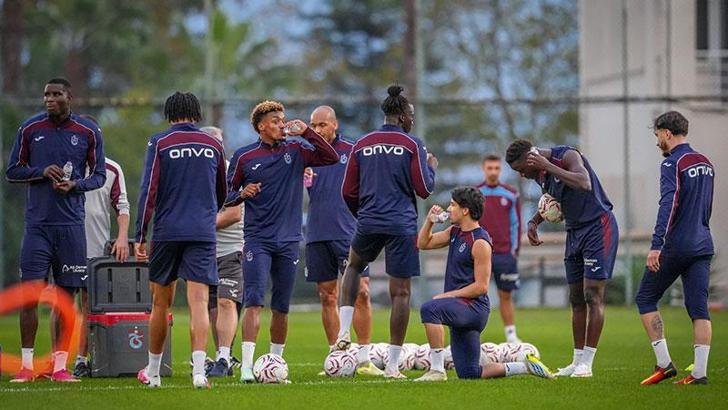 Trabzonspor, Samsunspor maçı hazırlıklarını sürdürdü
